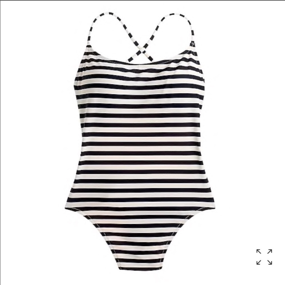 *NWT*-J Crew Tie Back One Piece Swimsuit in size 2